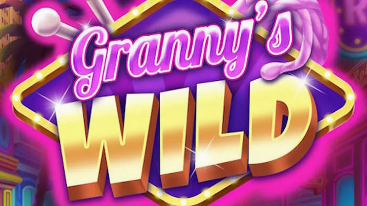 Granny’s Wild slot machine interface com tema colorido